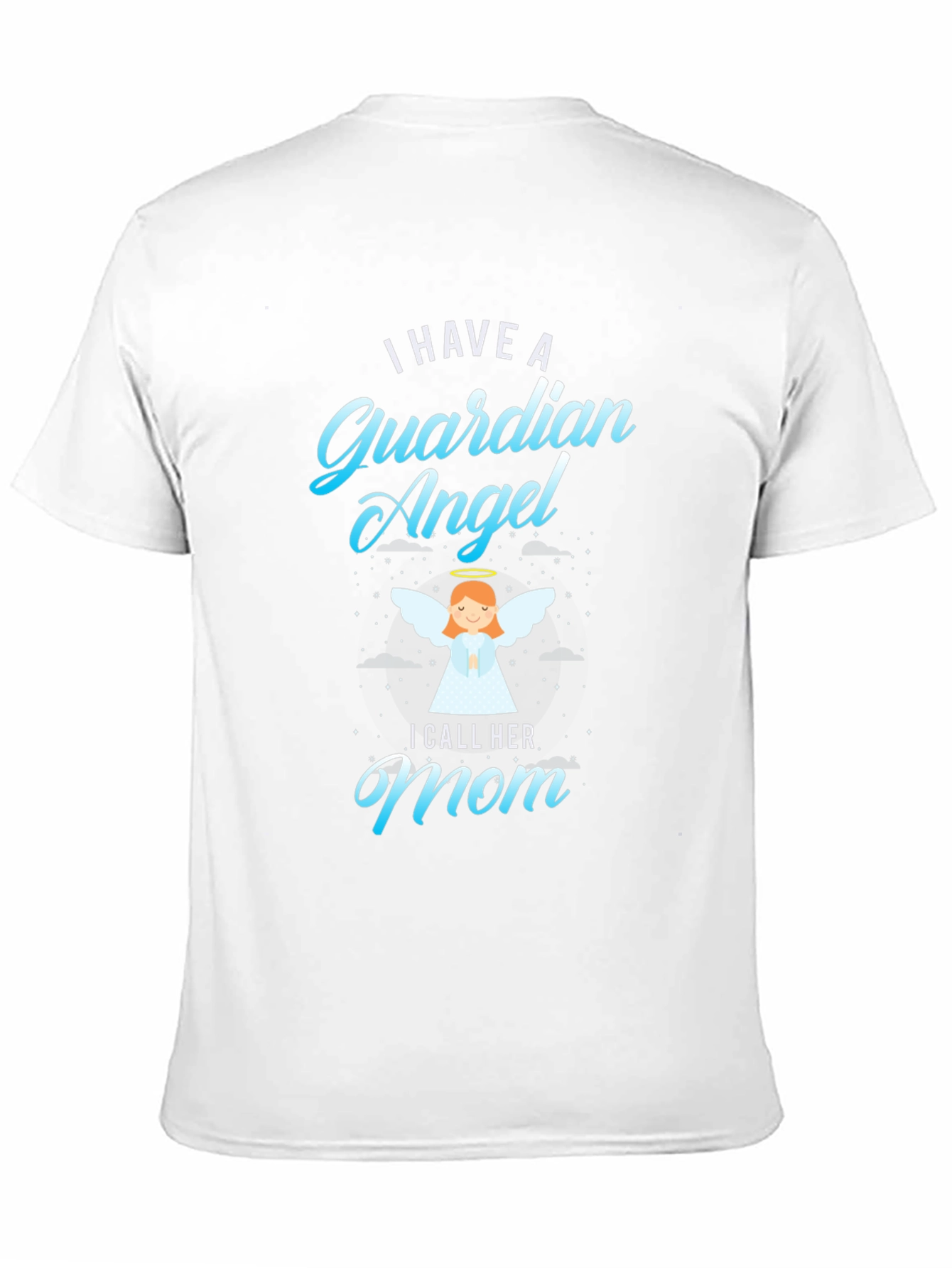 Guardian Angel Mom T-Shirt - Memorial Gift