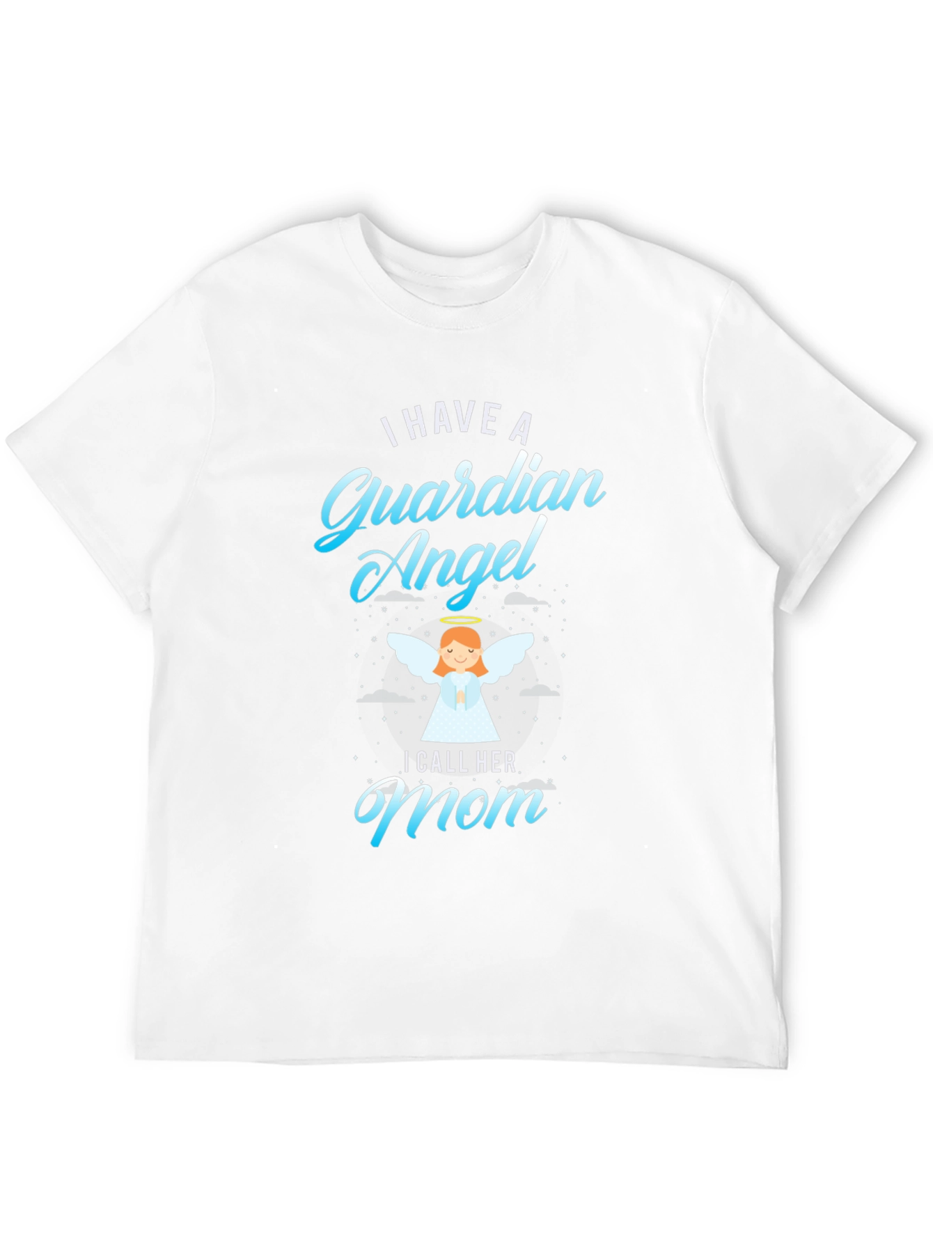 Guardian Angel Mom T-Shirt - Memorial Gift