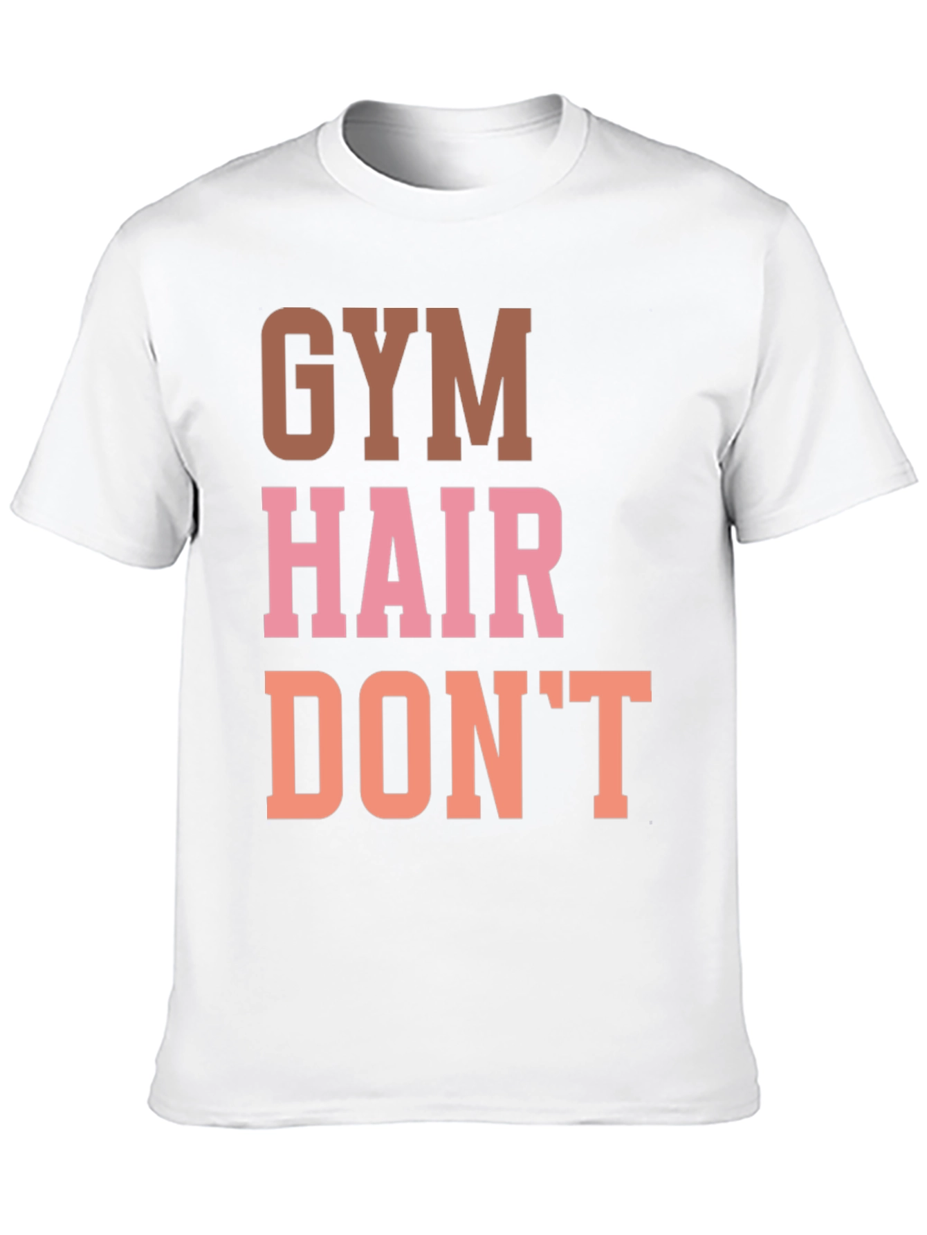 Gym Hair Dont Care Graphic Tee