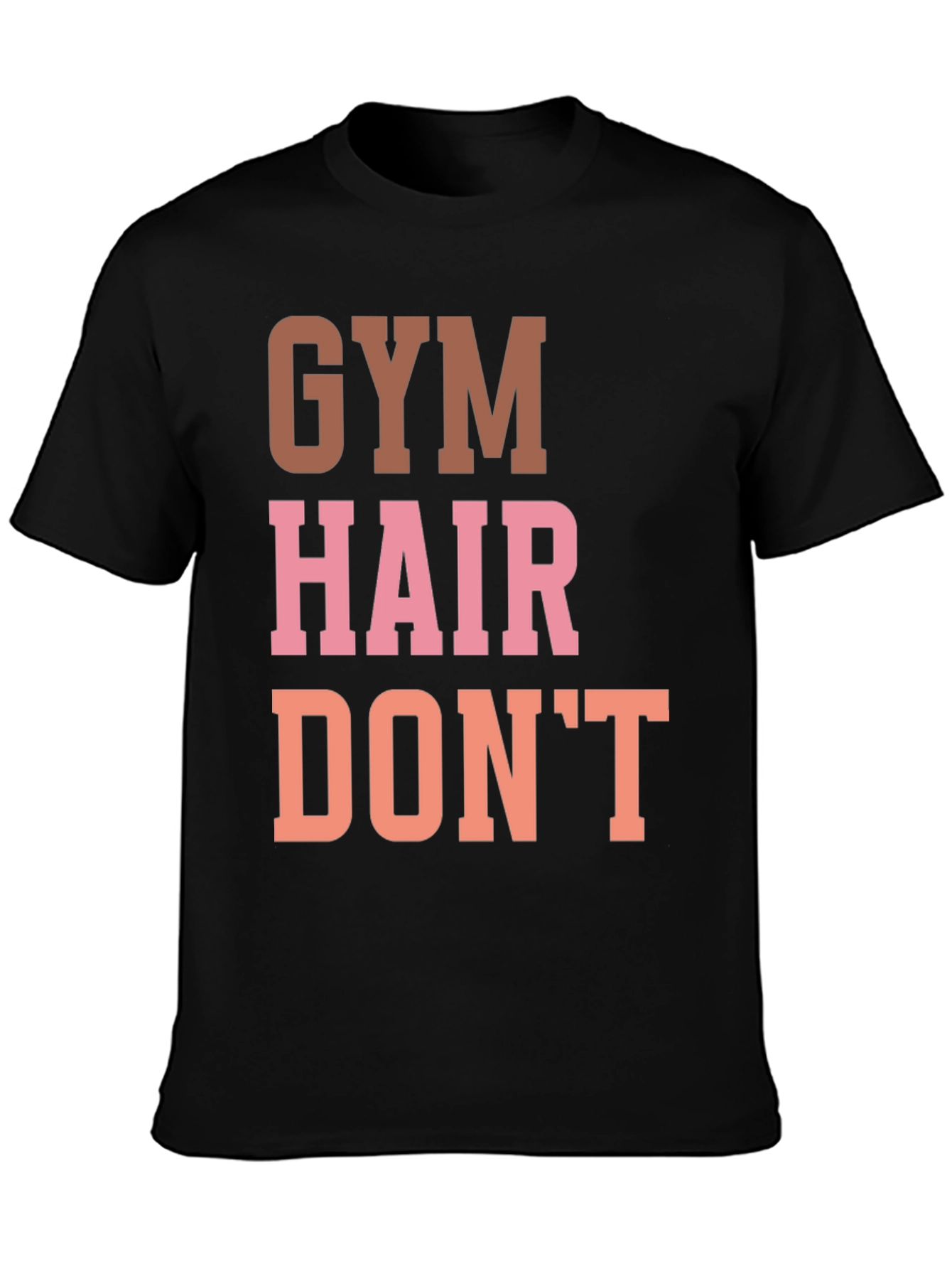 Gym Hair Dont Care Graphic Tee