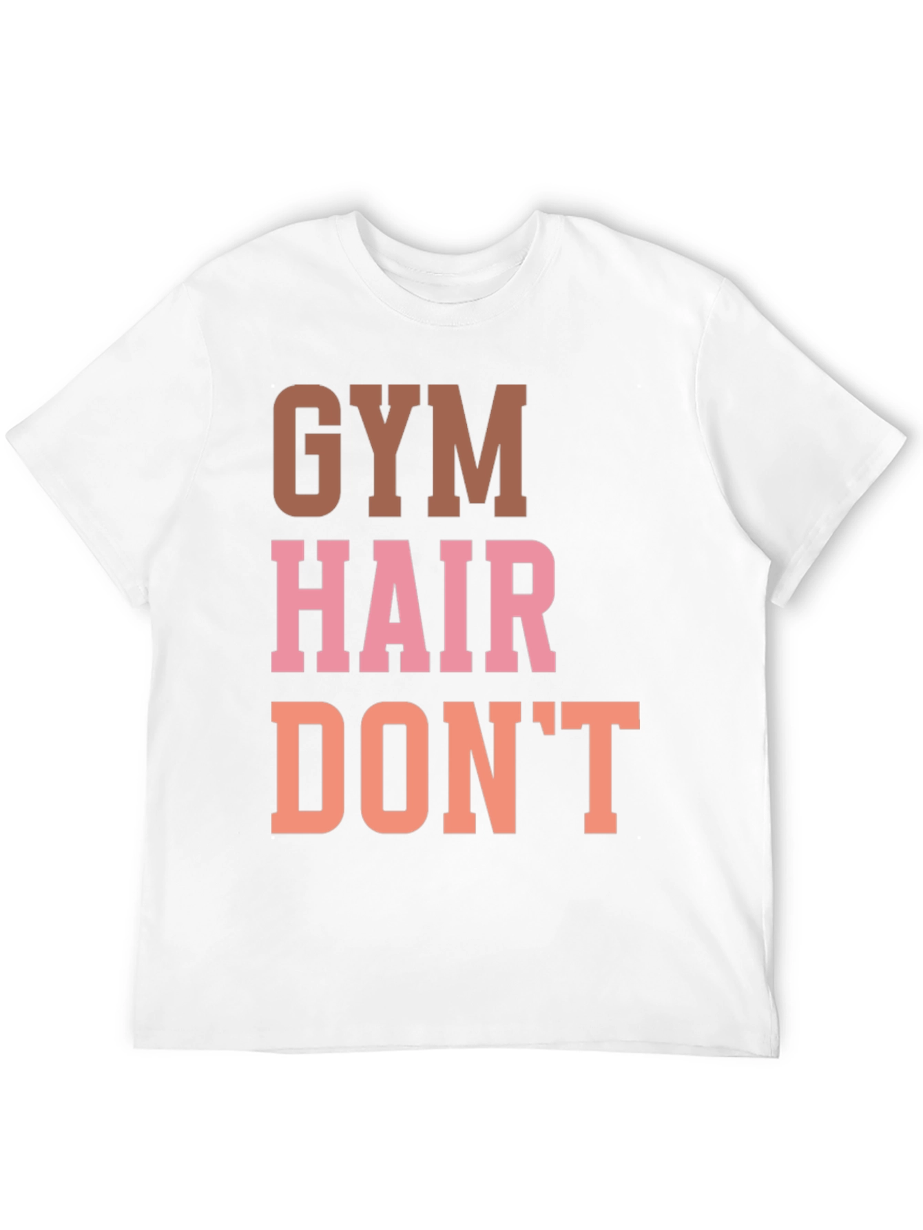 Gym Hair Dont Care Graphic Tee