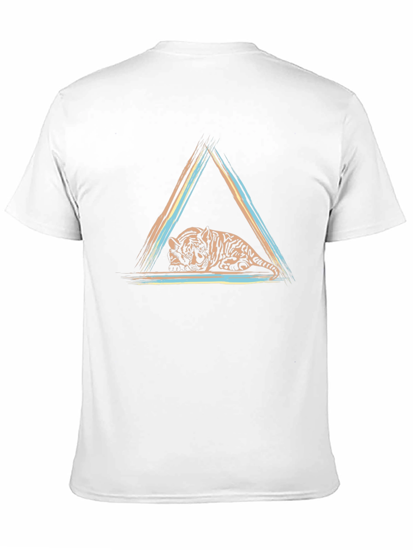 Tiger Graphic Tee - Black Short Sleeve T-Shirt