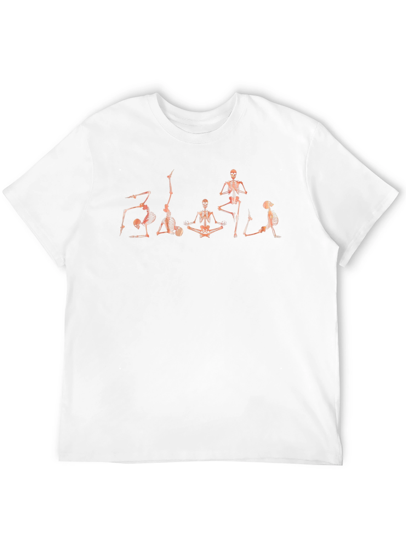 Yoga Skeleton Graphic Tee - Mens Black T-Shirt