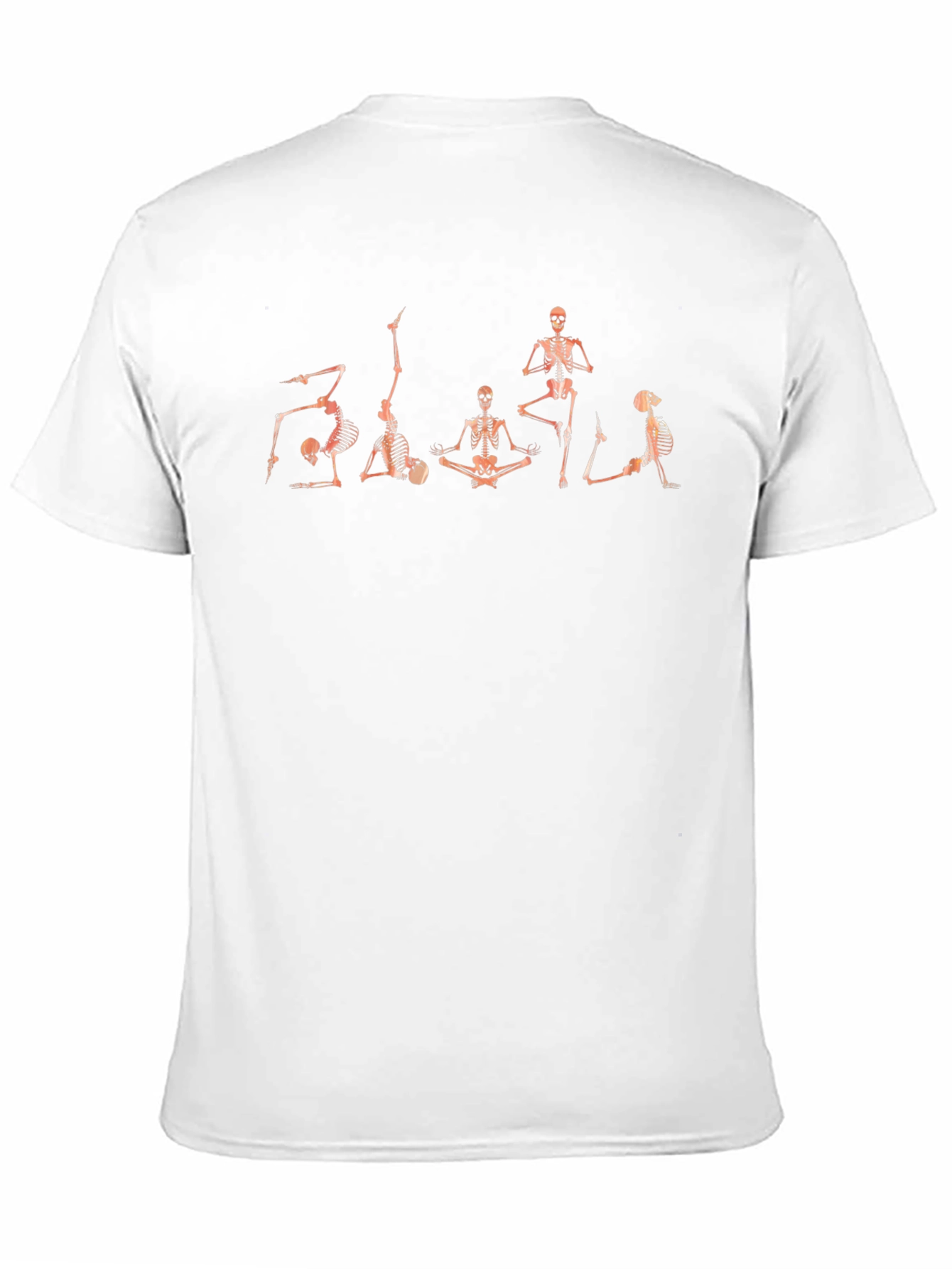 Yoga Skeleton Graphic Tee - Mens Black T-Shirt