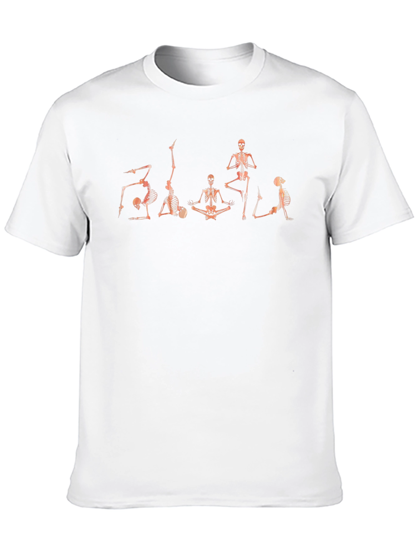 Yoga Skeleton Graphic Tee - Mens Black T-Shirt