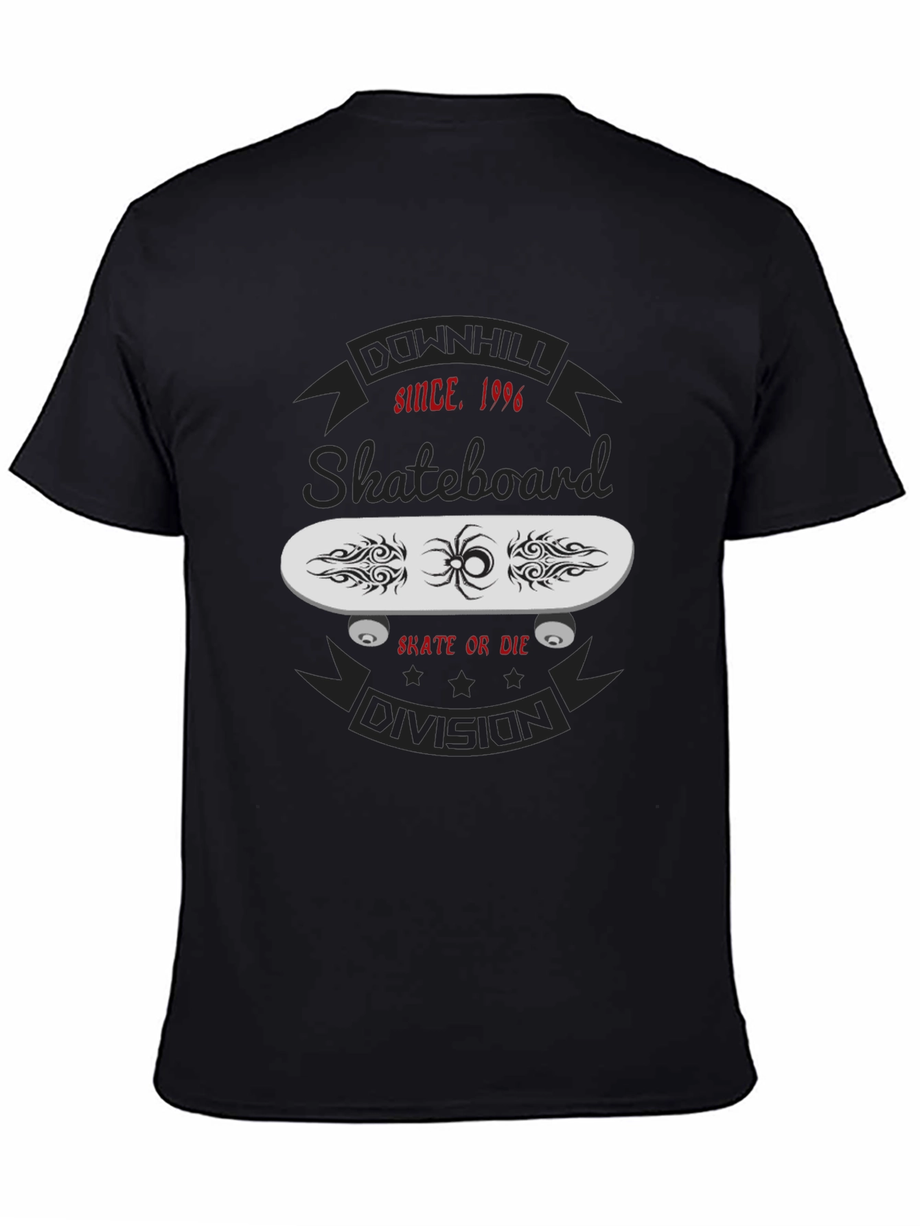 Downhill Skateboard Division T-Shirt - Skate or Die!