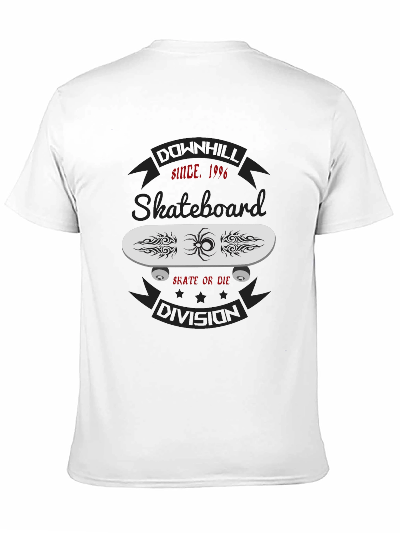 Downhill Skateboard Division T-Shirt - Skate or Die!