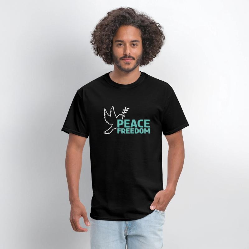 Peace & freedom - peace dove