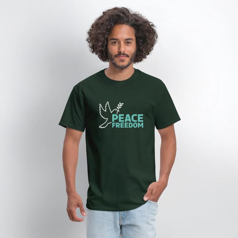 Peace & freedom - peace dove