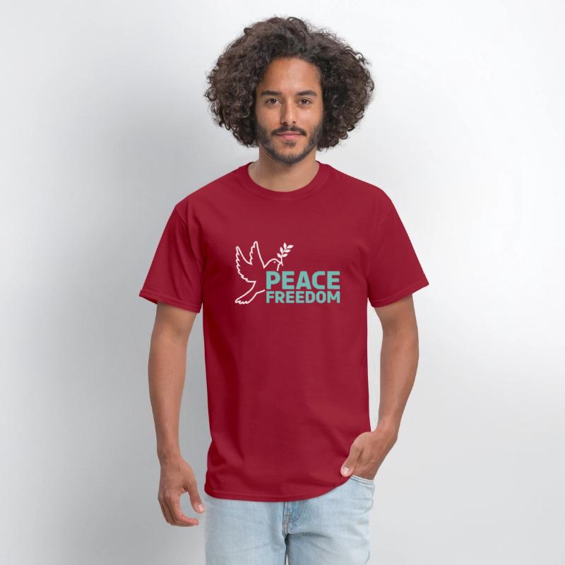 Peace & freedom - peace dove