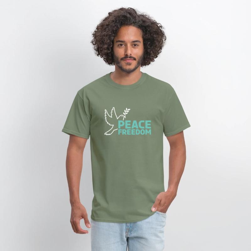 Peace & freedom - peace dove