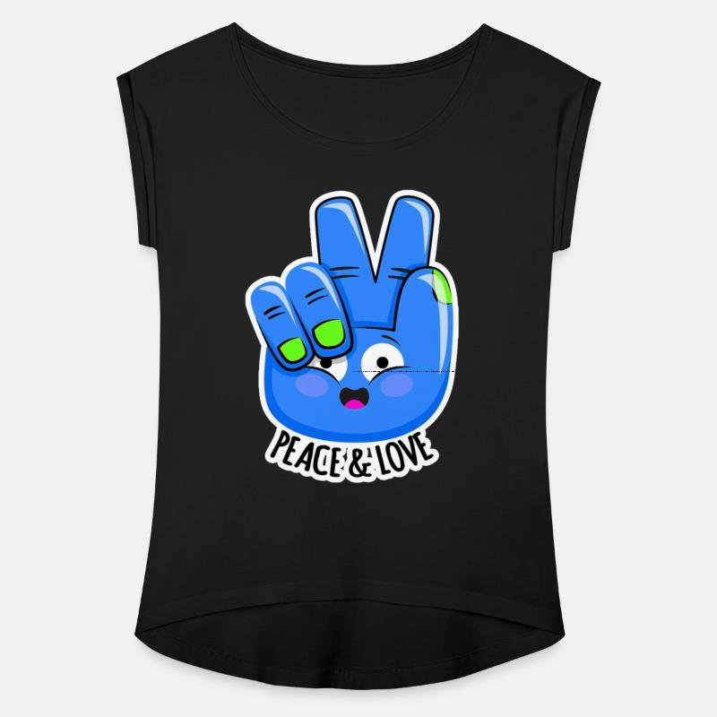 Peace & Love Hand Sign