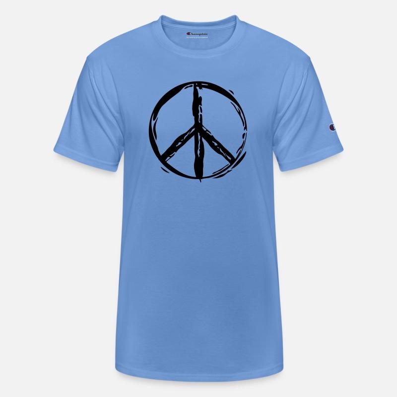 peace sign necklace peace hippie symbol war protes