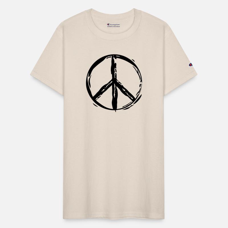peace sign necklace peace hippie symbol war protes