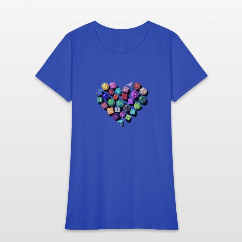 Pen and Paper Dices Heart