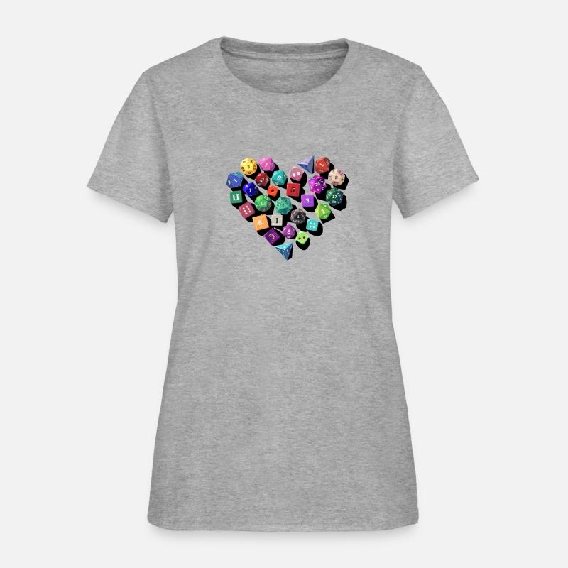 Pen and Paper Dices Heart