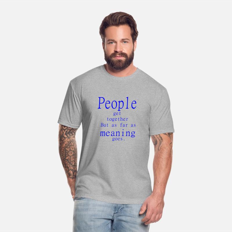 People get together