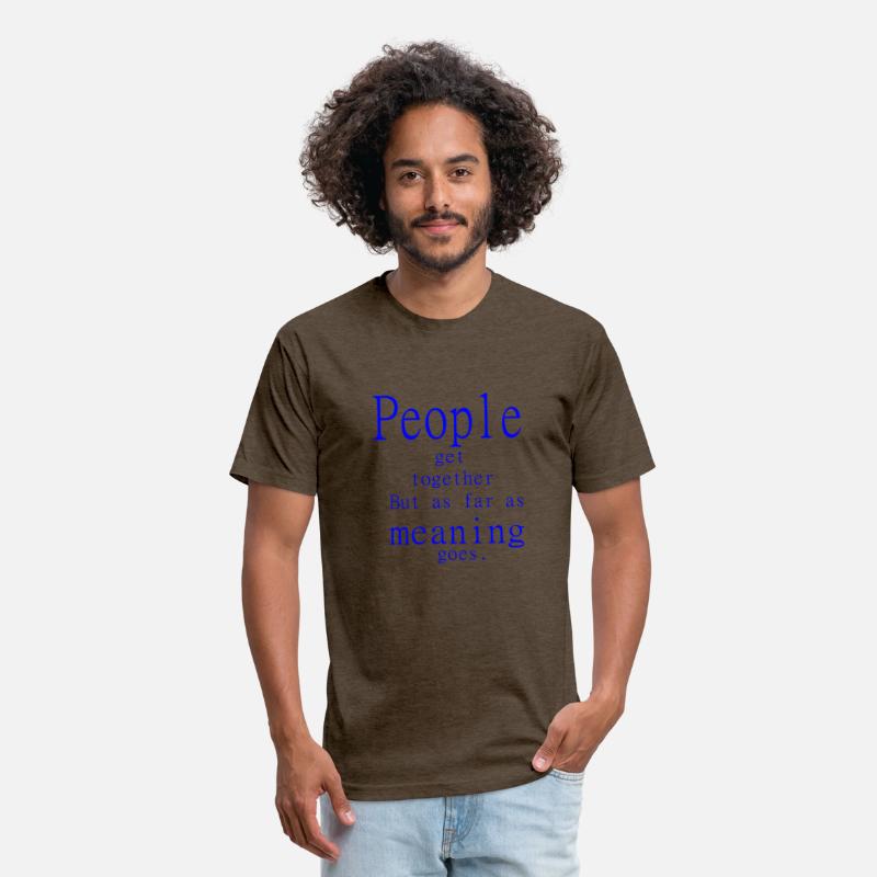 People get together
