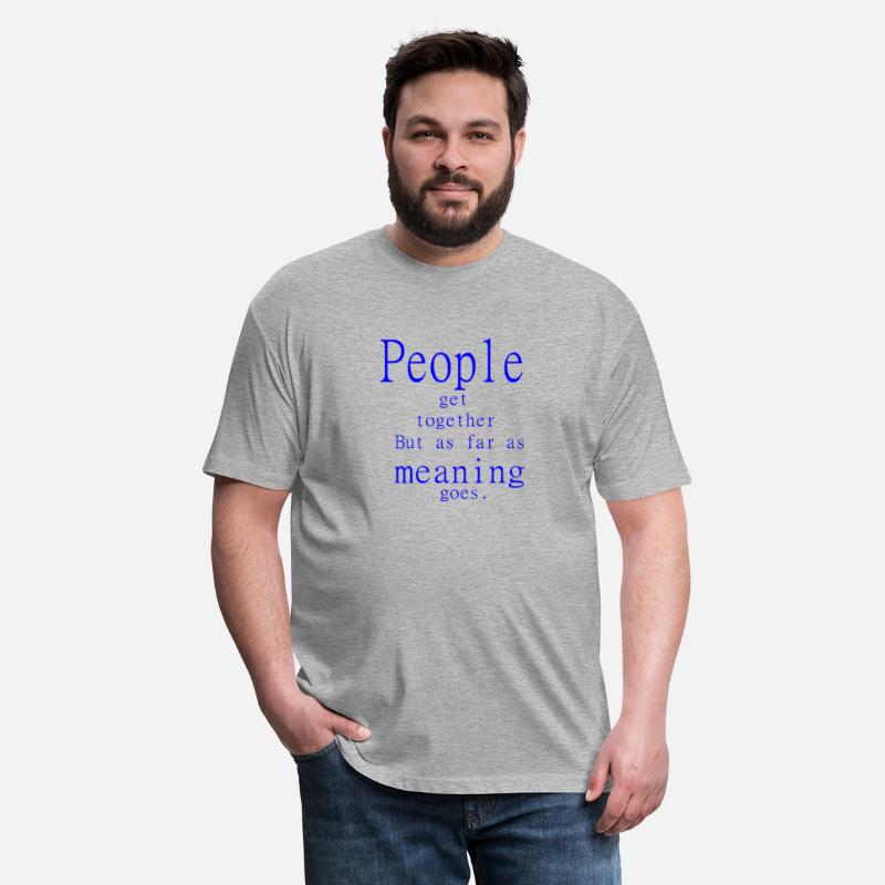 People get together