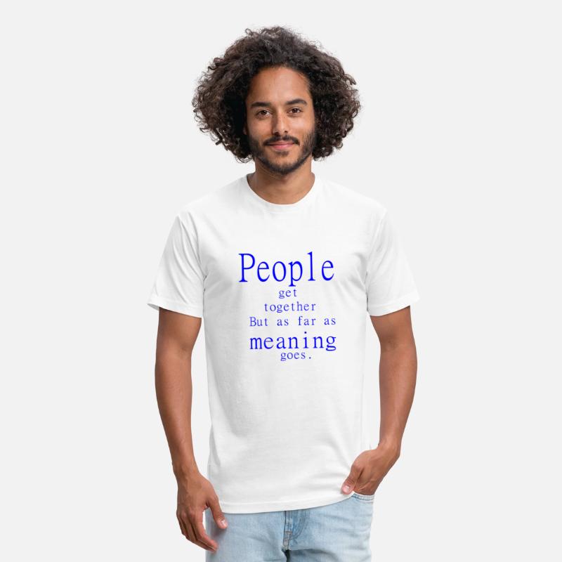 People get together