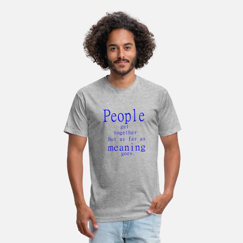 People get together