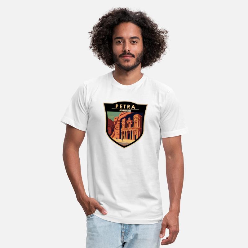 Petra Jordan Travel Art Badge
