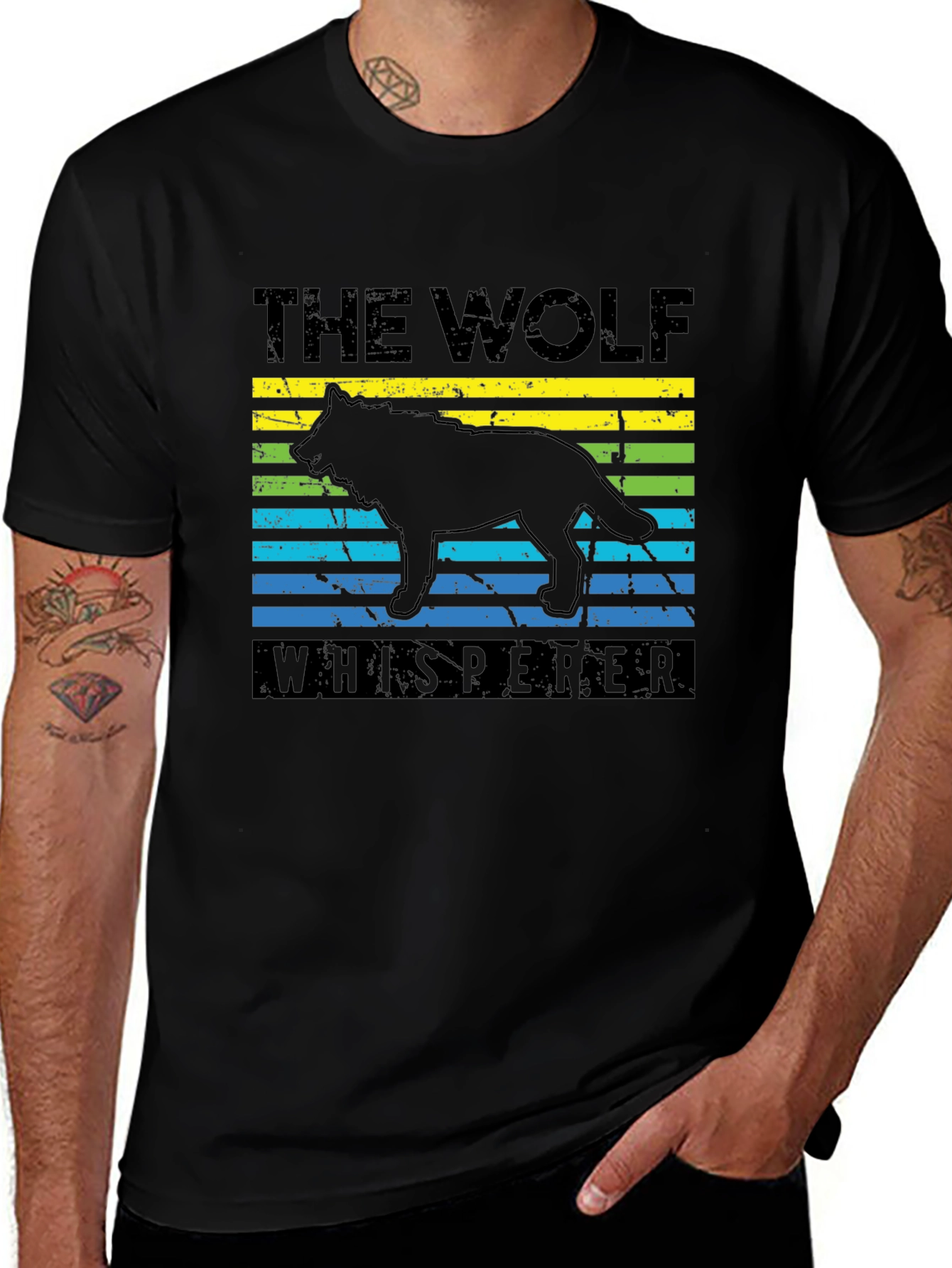 The Wolf Whisperer Graphic T-Shirt