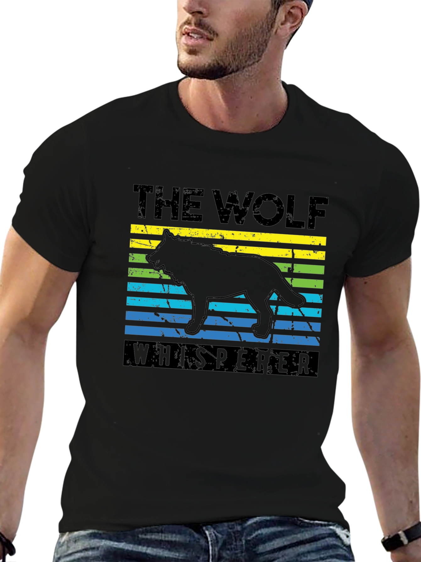 The Wolf Whisperer Graphic T-Shirt
