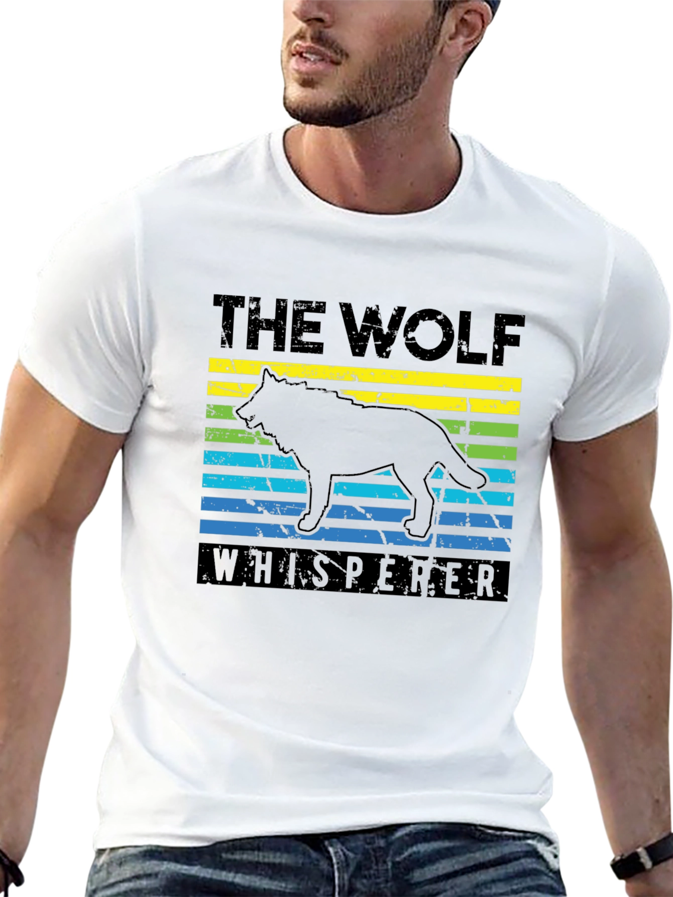The Wolf Whisperer Graphic T-Shirt