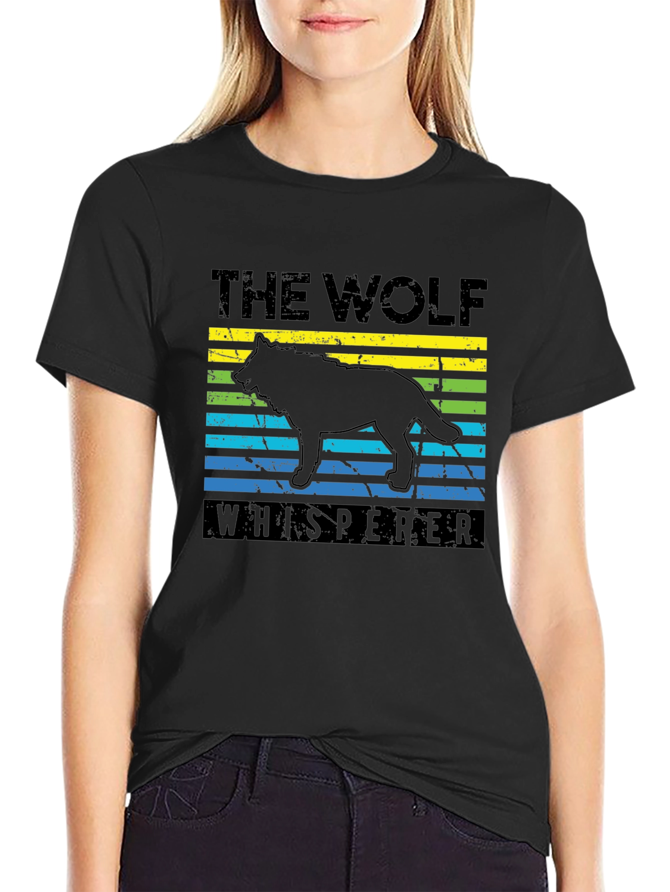 The Wolf Whisperer Graphic T-Shirt