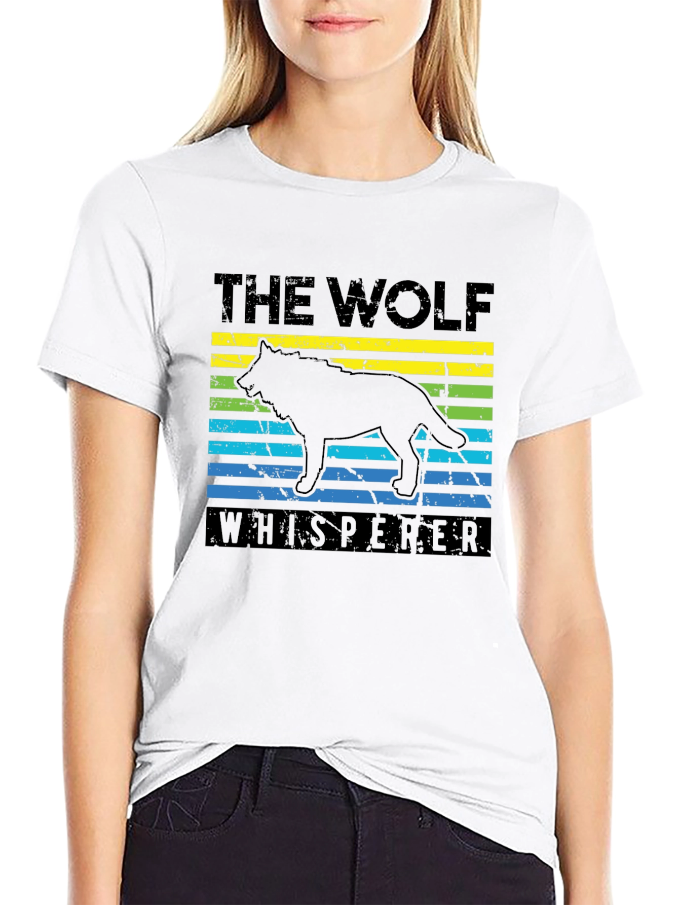 The Wolf Whisperer Graphic T-Shirt