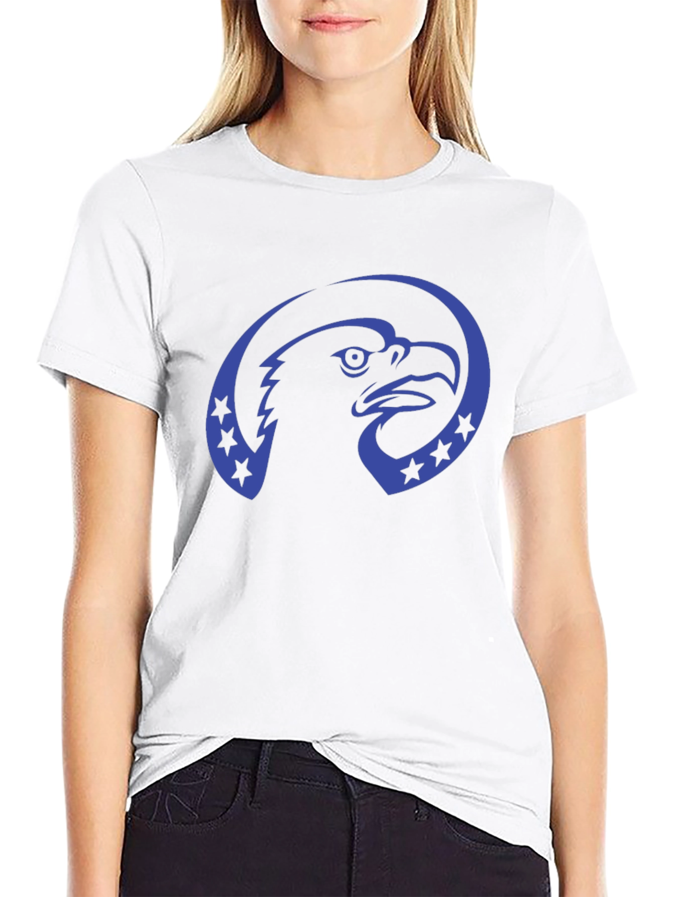 Eagle Graphic Tee - Patriotic USA Design