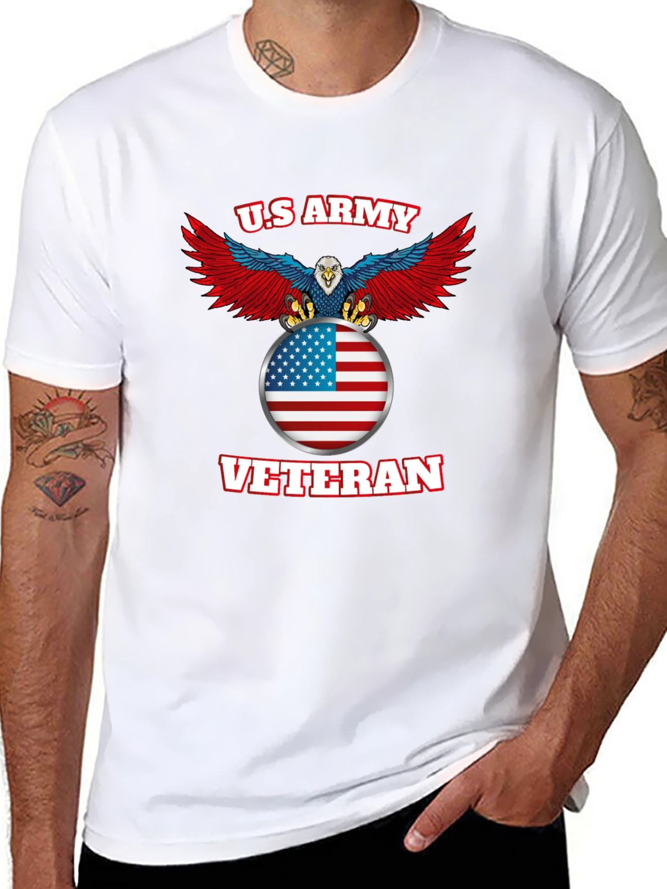 U.S. Army Veteran Graphic T-Shirt