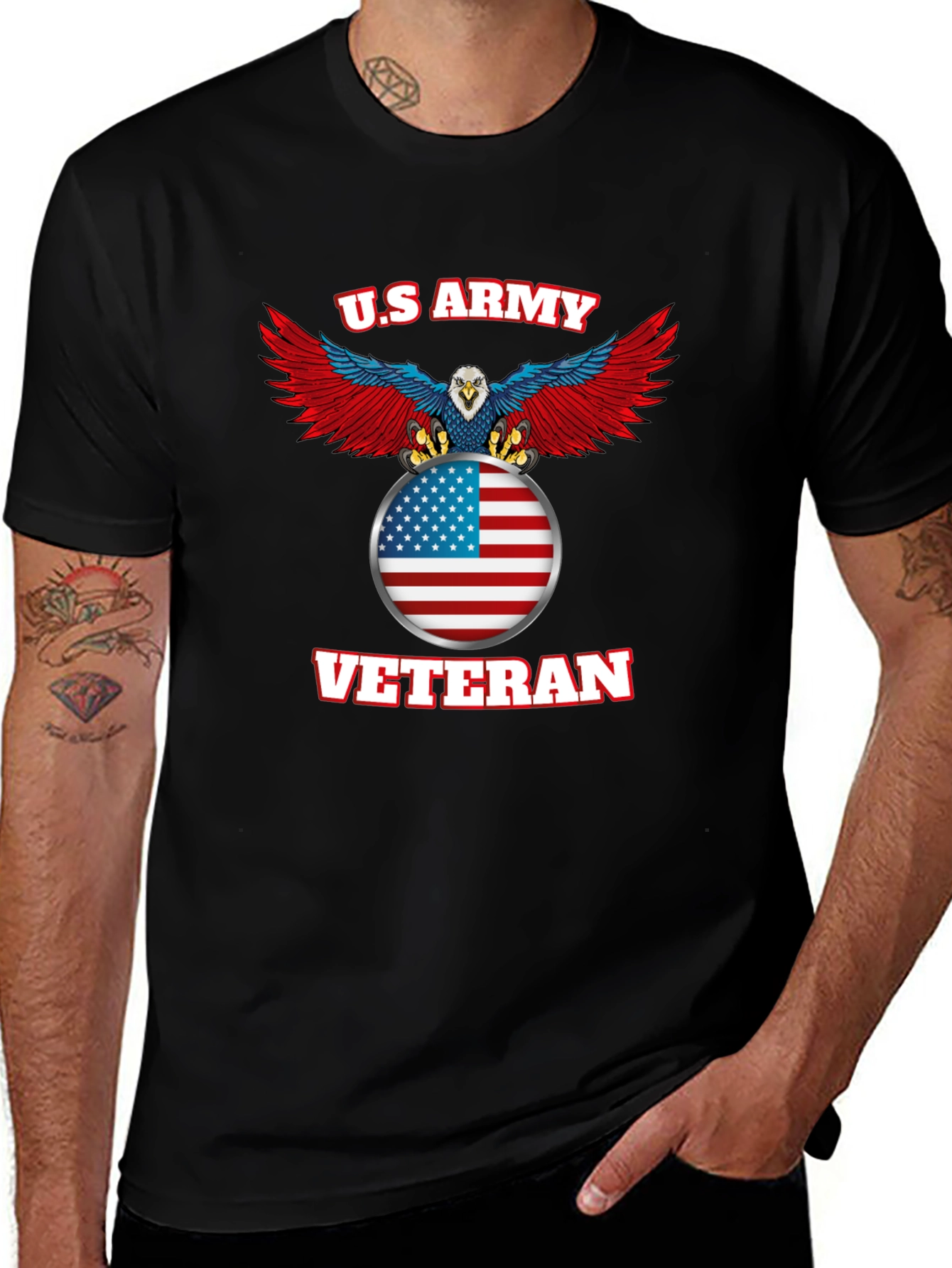 U.S. Army Veteran Graphic T-Shirt