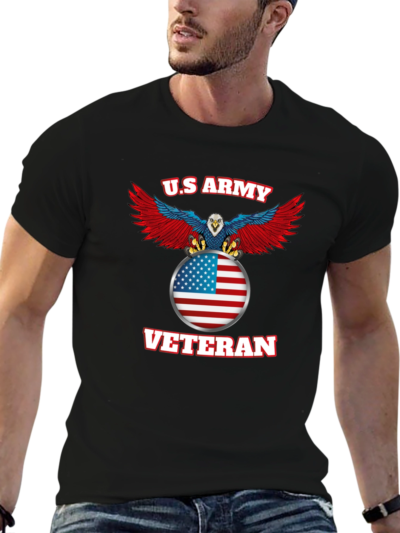 U.S. Army Veteran Graphic T-Shirt
