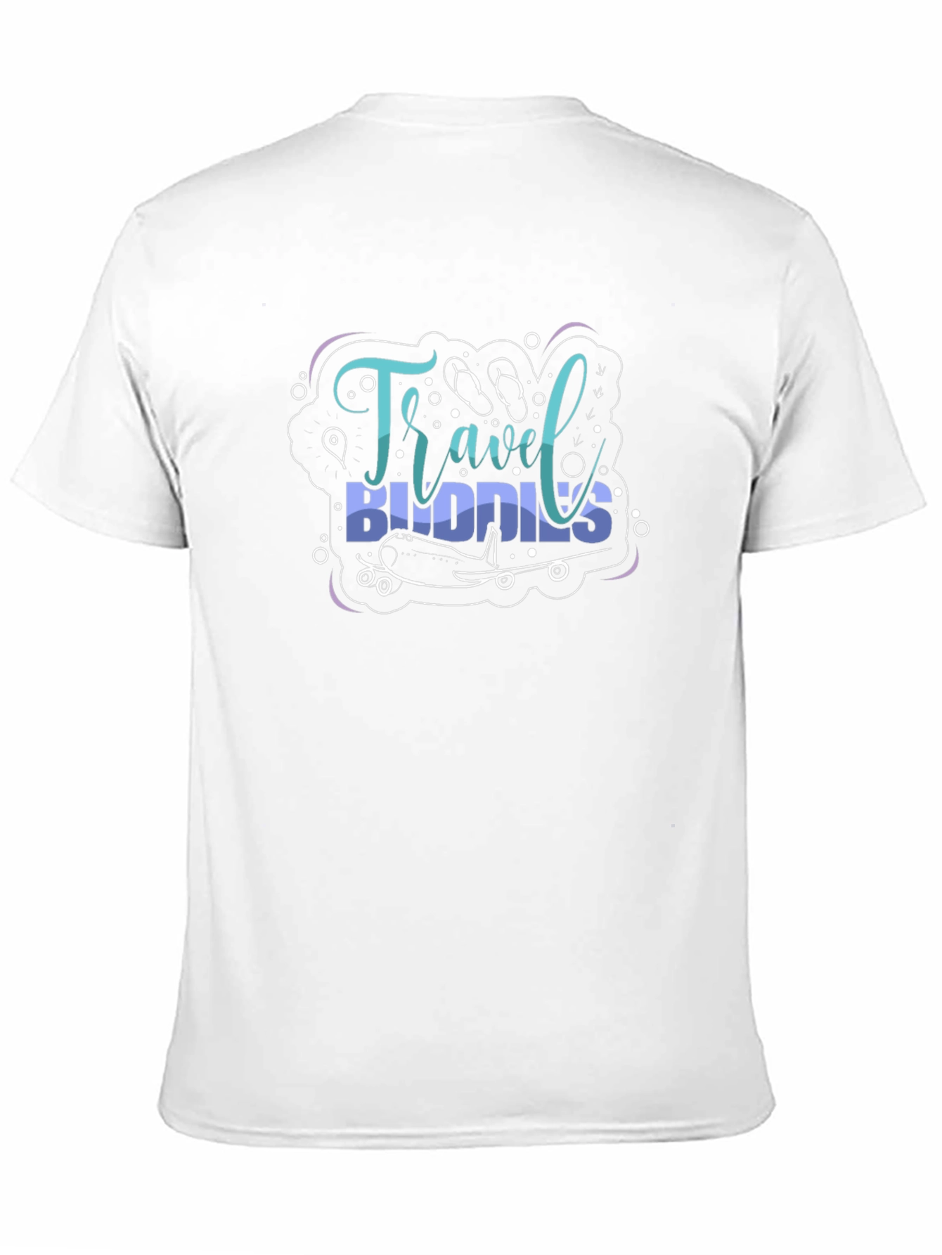 Travel Buddies Black T-Shirt