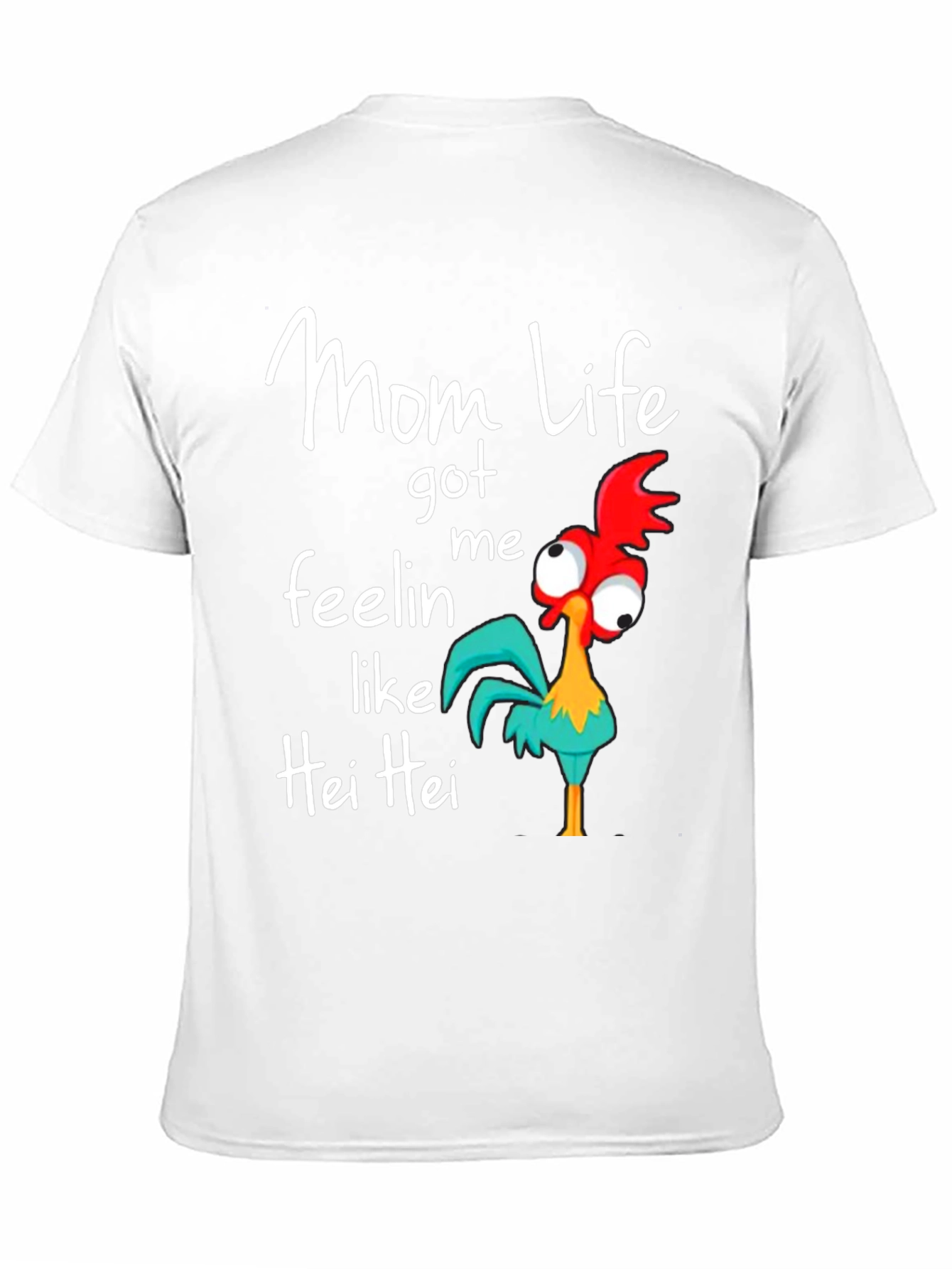 Mom Life Hei Hei Graphic Tee