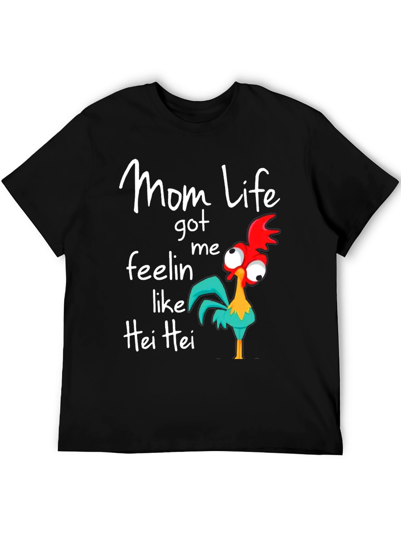 Mom Life Hei Hei Graphic Tee