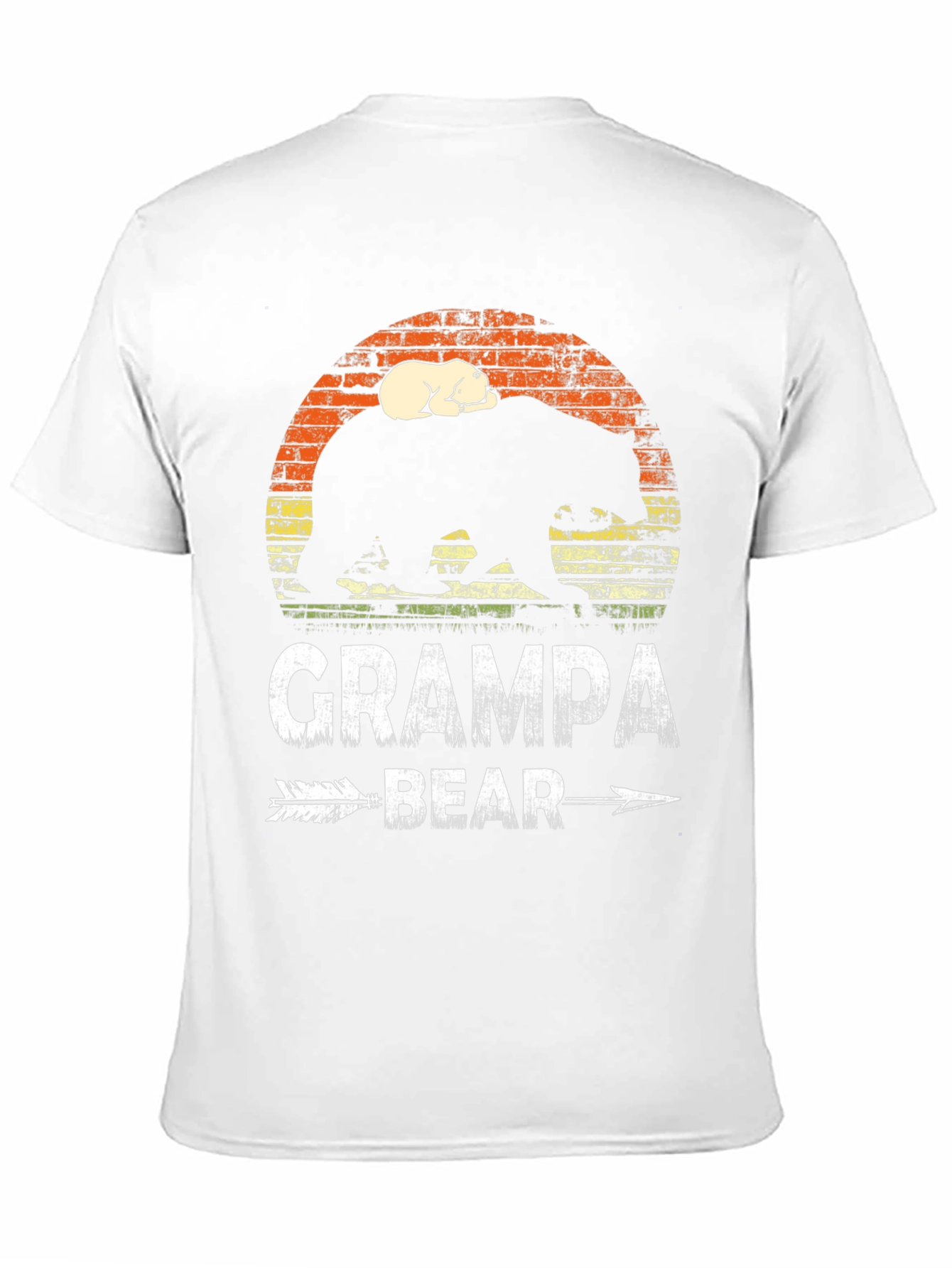 Grampa Bear T-Shirt - Cute Fathers Day Gift