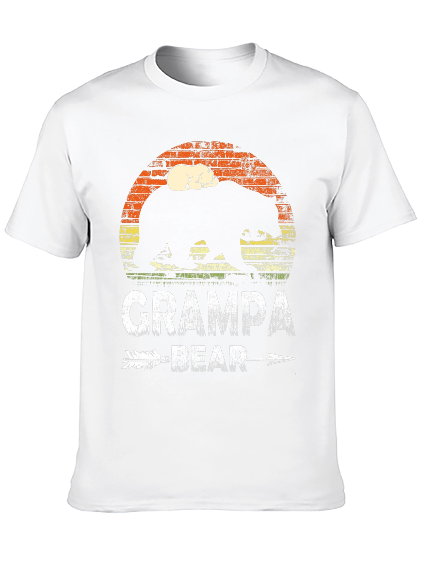 Grampa Bear T-Shirt - Cute Fathers Day Gift