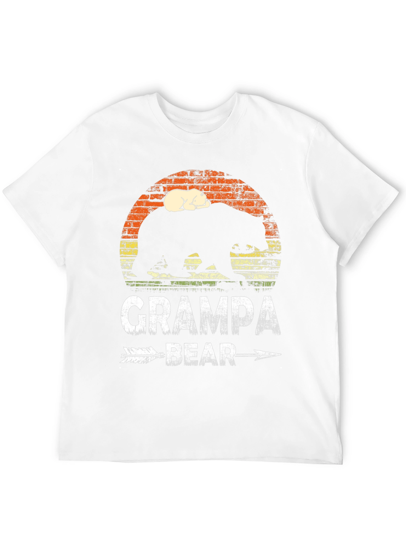 Grampa Bear T-Shirt - Cute Fathers Day Gift