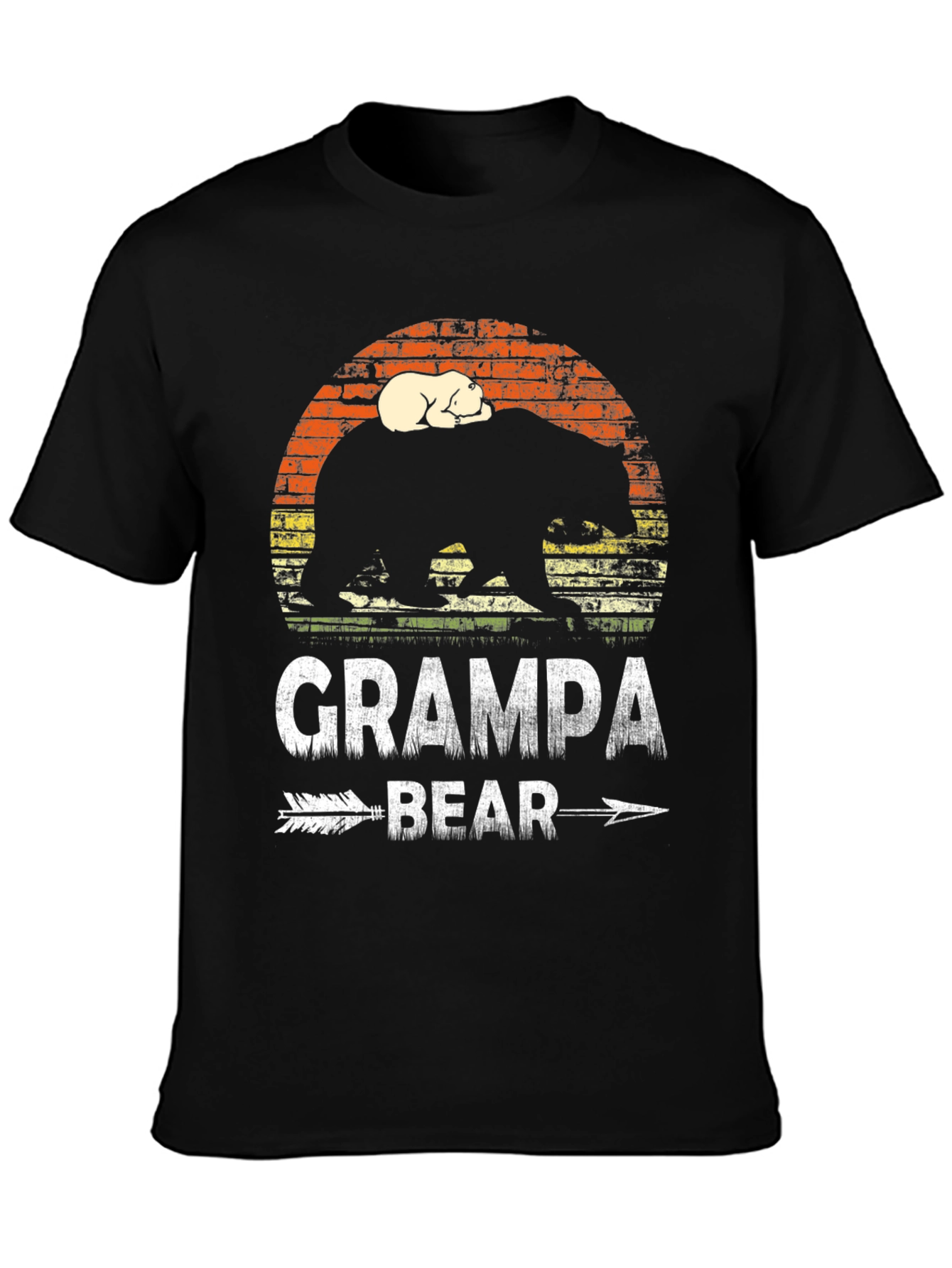 Grampa Bear T-Shirt - Cute Fathers Day Gift