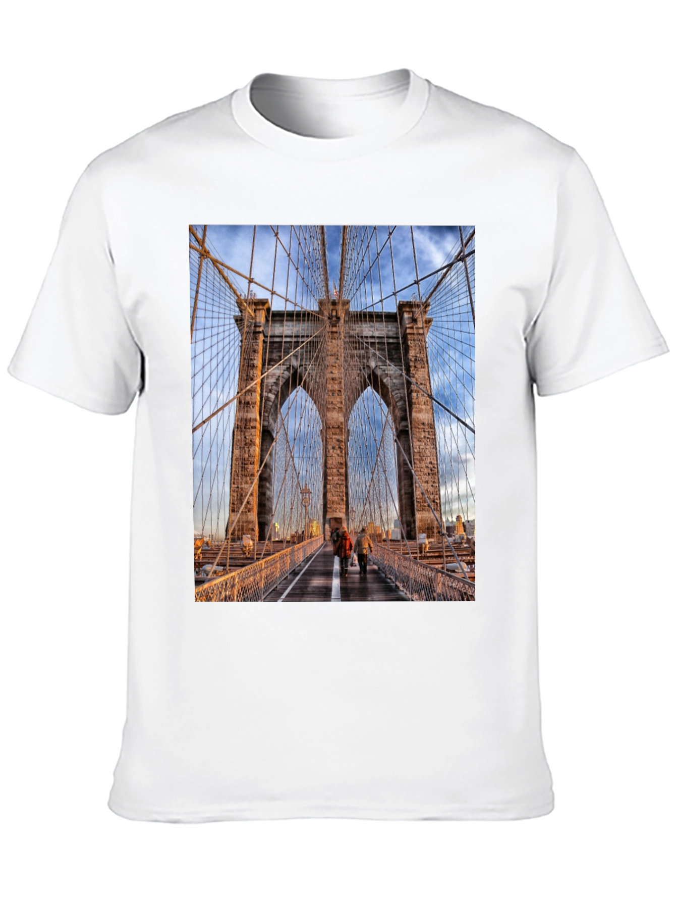 Brooklyn Bridge Black T-Shirt