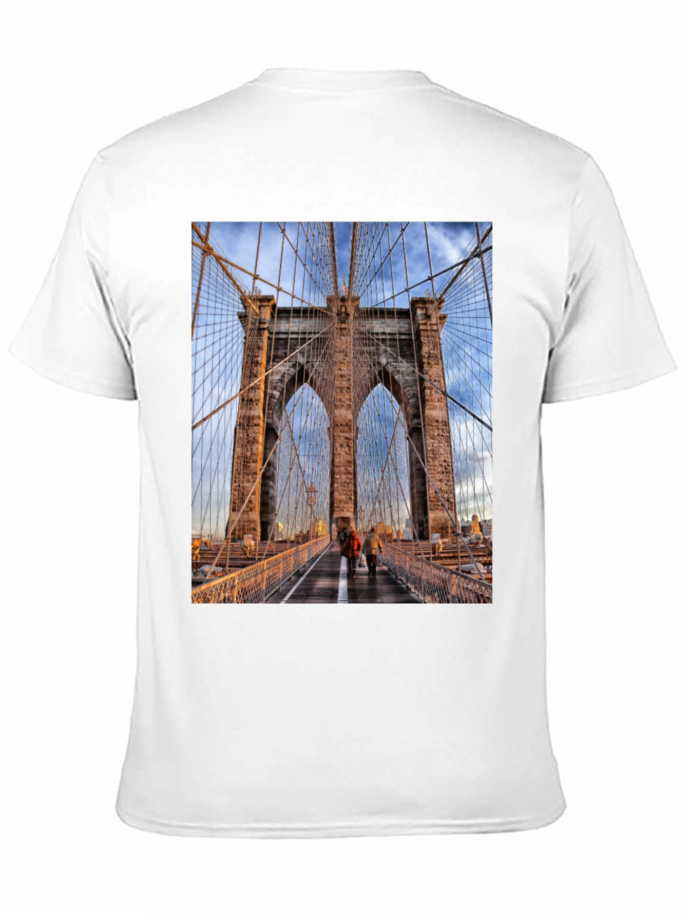 Brooklyn Bridge Black T-Shirt