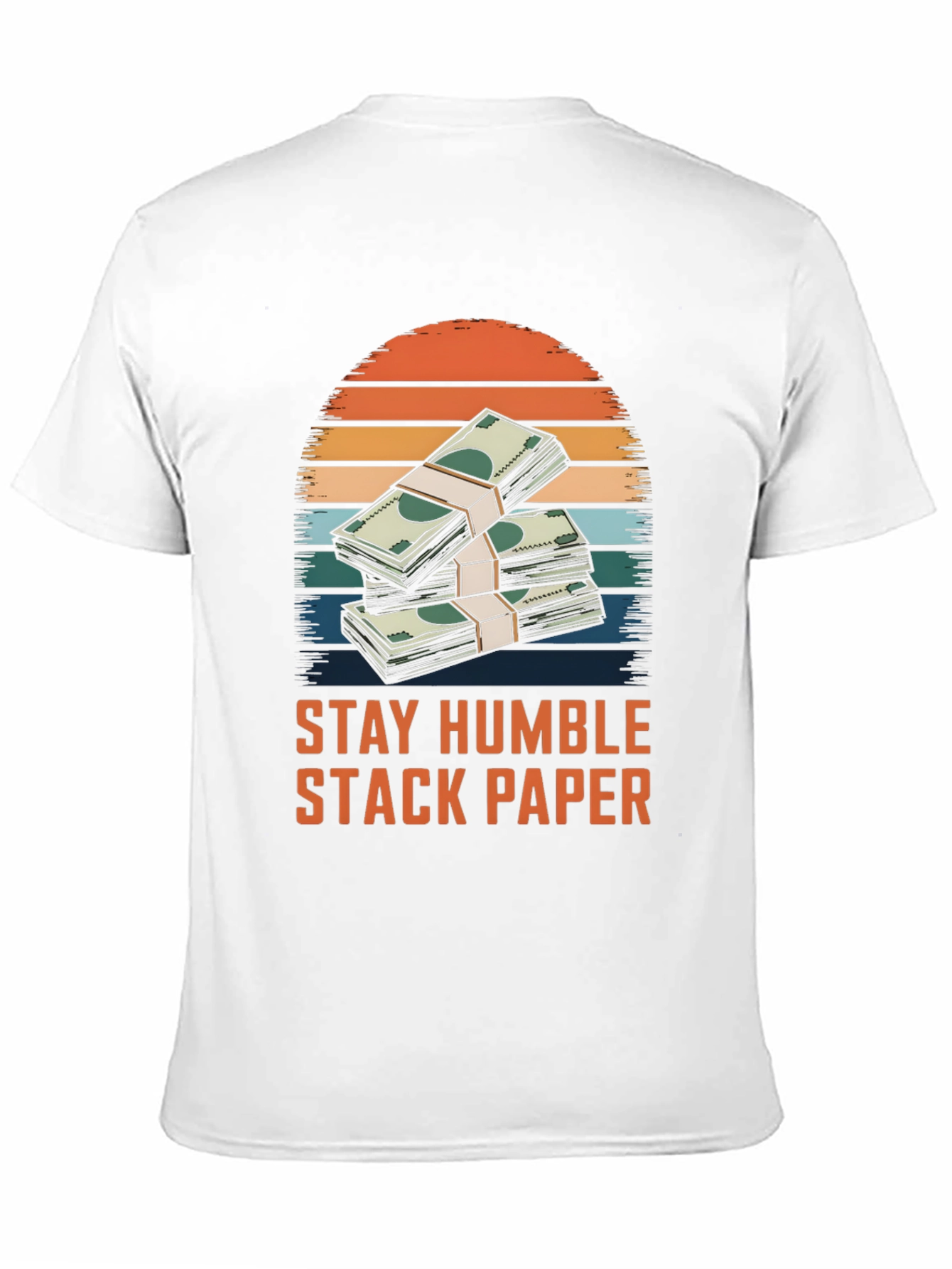Stay Humble Stack Paper Graphic Tee