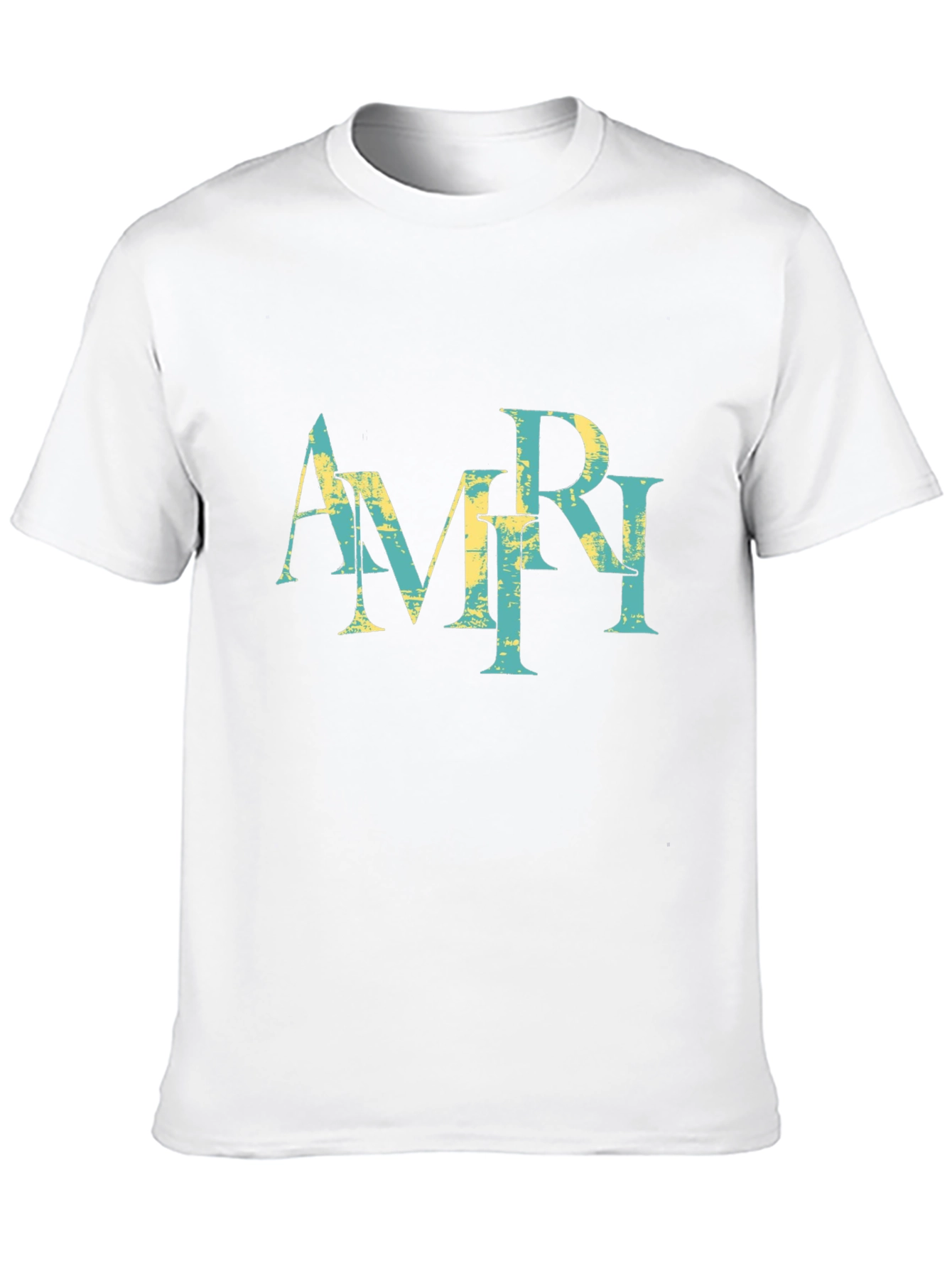 AMRI Graphic Print Black T-Shirt