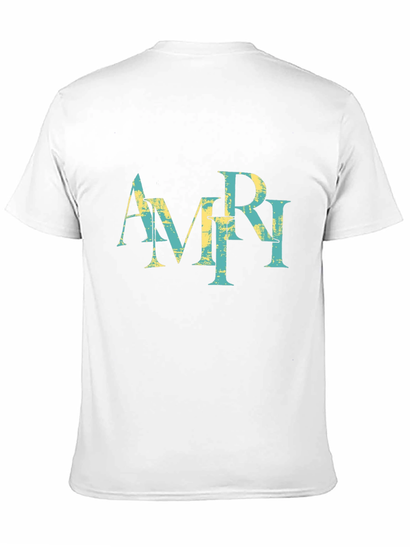 AMRI Graphic Print Black T-Shirt