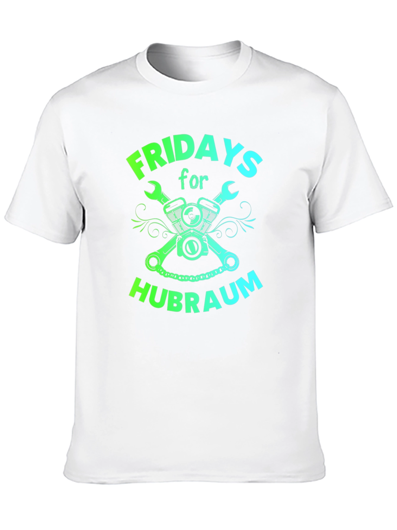Fridays for Hubraum Black Graphic Tee