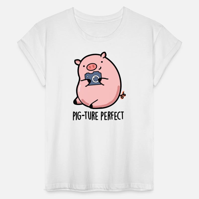 Pig-ture Perfect Funny Photography Pig Pun