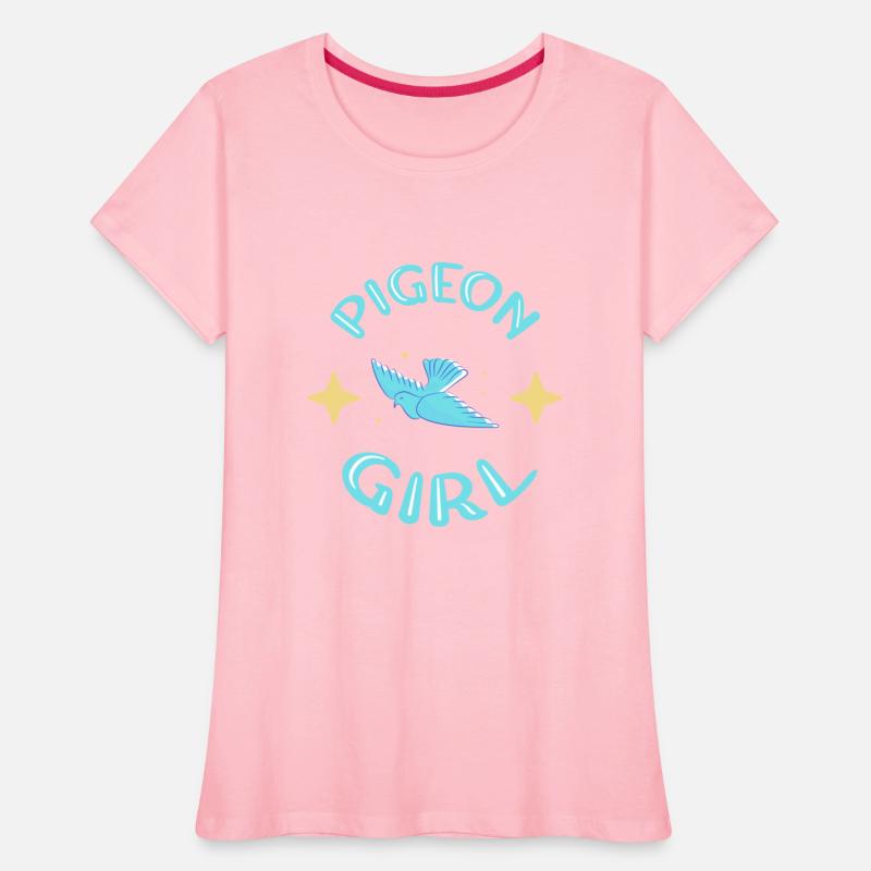 Pigeon Girl 70s red